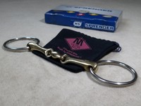 HS Sprenger KK Ultra Aurigan-Edelstahl 18mm 14cm Gebiss 2x-gebr. NP 110€ nwtg!