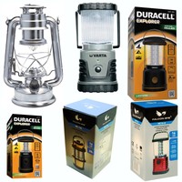 LED Outdoor-Camping-Zelt-Lampe-Laterne-Leuchte MACTRONIC DURACELL VARTA 