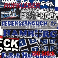 1887 HSV Aufkleber '10er Mix' 150 Stück