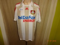 Bayer 04 Leverkusen Adidas Auswärts Trikot 2008/09 "Tel Da Fax Energy" Gr.M