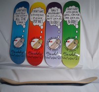 Buddy Skateboard Deck 8.00 inch