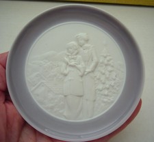 1994 Lladro Miniature Mini Christmas Plate 4" #16184