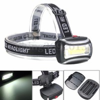 COB LED Stirnlampe Kopflampe Headlamp Headlight Jogging Licht Arbeitslampe