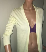 STEFFEN SCHRAUT leichte Sommer-Strickjacke Cardigan Kaschmir Gelb Gr 38 TOP!