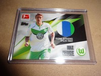 Topps Bundesliga Chrome 15/16 MAX KRUSE Trikot Karte 3 farbig VfL Wolfsburg
