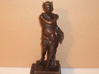 Skulptur" MERKUR " Werk von MICHEL ANGUIER aus Bronze! NEU & OVP # 18