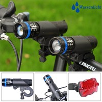 2x CREE Q5 LED Licht Bicycle Fahrradlampe Fahrradbeleuchtung Fahrradlicht Blau