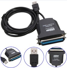 2.0 to Parallel Cable USB HOT Adapter IEEE 1284 36 Pin For Centronics Printer
