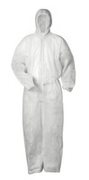 10 x Schutzanzug Gr. M-XXL Einweganzug Maleranzug Einwegoverall Papieranzug KAT1