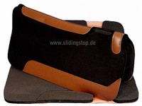 Partrade Professional Neopren-Filz-Westernpad für Westernsattel Sattelpad