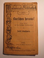 Josef Buchhorn - Burschen heraus - Bunte Bilder aus Studentenleben / Studentika
