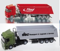 Siku Super 3537 Mercedes Actros 2048 MP3 LKW mit Muldenkipper 1:50