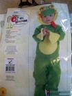 Freddy Frog Infant Romper Costume Sz 6-12 Months Ez on Ez off Halloween Play