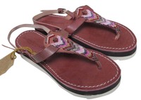 LAIDBACKLONDON Zehsandale rosa / bunt Gr. 38 UVP: 119,- € (S106)