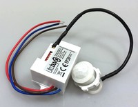 Mini Bewegungsmelder 360° zum Einbau Sensor PIR Unterputz für LED Detector 800W