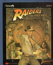 CED VIDEODISC RAIDERS OF THE LOST ARK INDIANA JONES HARRISON FORD