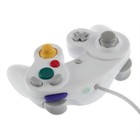 White Game Shock JoyPad Vibration For Nintendo Wii GameCube Controller Pad hg