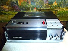 Vintage Sony Portable Reel To Reel Tapecorder Tape Player Tc-800 Very Nice