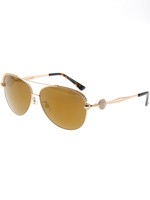 Black Flys Gold-Amber Fly Caliber Sunglasses