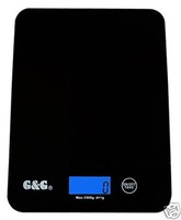 G&G KH-B 8000g/1g Küchenwaage Digital-Waage  Briefwaage  AAA Batterien