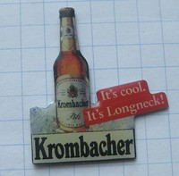KROMBACHER PILS / FLASCHE  / LONGNECK ............Bier-Pin (243a)