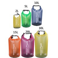 Wasserdichte Tasche 2L-30L Packsack Seesack Drybag Beutel Kayak Kanu Camping