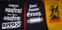 APPD T-Shirt Set - 3 tshirts XL - POP punk die kassierer pogopartei