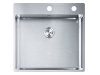   Franke - BXX 210-50 A Edelstahl Einbauspüle Druckknopfventil 127.0375.342