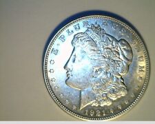 1921-D Us Morgan Dollar, Circulated High Grade, .7734 Oz Silver (Us-5806)