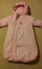Baby Girls Faded Glory Pink Snowsuit Bunting Size 6-9 Months 