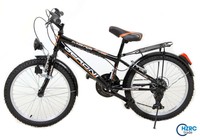 20 Zoll Fahrrad Kinderfahrrad Jungenfahrrad Kinder Bike Rad Schwarz-Orange NEU