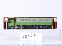 Herpa LKW  1:87 , Kieserling Spedition  EKB   , MB Pritschen Sattelzug ,     OVP