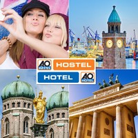 Europa A&O Hostels: Berlin, Frankfurt, München,2Ü_1P, Städtereise,Hotelgutschein