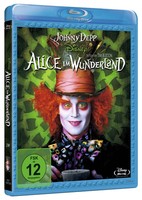 ALICE IM WUNDERLAND - Blu Ray - JOHNNY DEPP - WALT DISNEY 