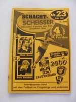 FANZINE / SCHACHTSCHEISSER - FC ERZGEBIRGE AUE - FANS,ULTRAS HOOLS / NR.23