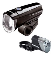 LED Fahrrad Beleuchtung Lampenset Trelock LS 350 / 710 StVZO zugelassen