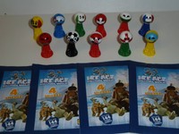 Jumpers von Kaufland Fußball EM 2016, 10 Stück + 4 Ice Age Sticker (Lidl) NEU 