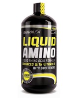 BioTech USA Liquid Amino Acid 1000 ml,AAKG Vitamin B6 B12 BCAA Hydrolysat +Bonus
