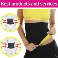Hot Slimming Shapers Neoprene  Slim Waist Belt Weight Loss Yoga ES