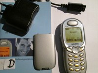 Siemens S 45  grau silber Simfrei Heft Lader  gebraucht Nr. 5 E