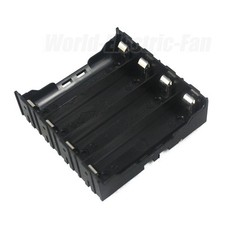 1 Pcs Hold Four (4) Li-ion 18650 Diy Battery Holder Case With 8 Pins Contact