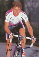 Jens Heppner    Team Telekom  Radsport  Karte mit Unterschrift - 223686