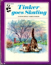 Tinker Goes Skating  Panda  Marcel Marlier Beautiful Illustrations  HC GC  1976