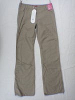00624 Damen Hose Stoff QS by S.Oliver Mona W32 in cm L34 dunkel beige 0084