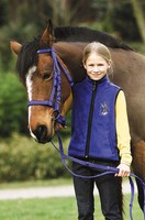 Synthetischer Trensenzaum mit Bänderdekoration Shetty Pony Viele Farben 10T  NEU