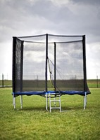 Trampolin SKYJUMP 183 cm 6FT Gartentrampolin mit Netz + Leiter -NEU TOPANGEBOT