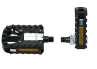 Faltpedal aus Alu/Kunststoff Fahrradpedale faltbar schwarz