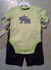 Little Wonders Boy's Size 3-6 Months Adorable Three Piece Outfit Retails @$26.00