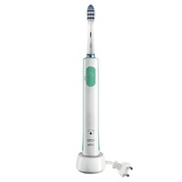 Oral-B TriZone 600 Weiss-Türkis elektrische Zahnbürste Akkubetrieb Timer