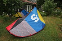Kite Best TS 14m v5 Modell 2016, blau-gelb